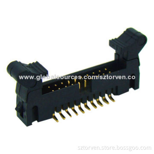 Box Header with Latches, 2.0mm Pitch, 6-64 Pins, SMT Type